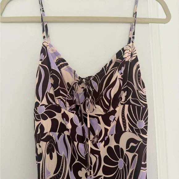 RIXO Maeve printed crepe midi dress - Picture 4 of 5